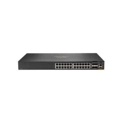 JL724B, HPE HKShanhai Group Limited 6200F Series Switch, 24xGE, 4xSFP+ ports, No fan & PSU