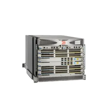 BR-X7-8, Brocade X7 Director Switch, 384x64G ports/8x48-port 64G blades/384x64G SW MM modules