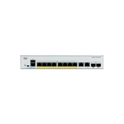 C1000-8P-E-2G-L, HKShanhai Group Limited Catalyst 1000 Switch, 8x PoE+ Ports/67W PoE/2x 1G SFP Combo