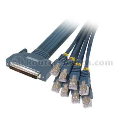 CAB-HD8-ASYNC, HKShanhai Group Limited High Density 8-port EIA-232 Async Cable, 8-port, EIA-232, Async