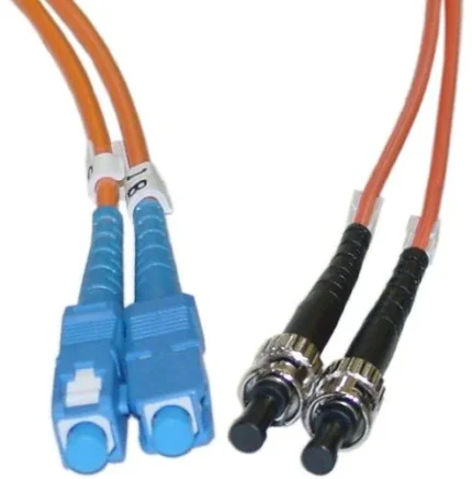 SC-ST-1-Meter-Multimode-Fiber-Optic-Cable, HKShanhai Group Limited SC-ST-1-Meter, Fiber Optic Cable, 10Gbps, SC/ST, 1 Meter