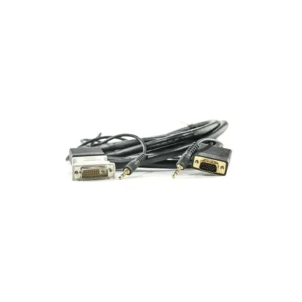 CAB-DVI-VGA-8M, HKShanhai Group Limited DVI-VGA Cable, 8m length/3.5mm audio/Video adapter