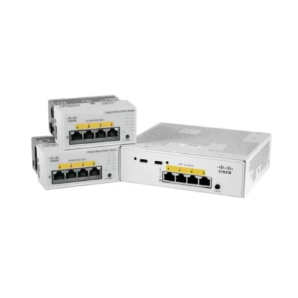CMICR-4PS, HKShanhai Group Limited Catalyst Micro Switch, 2x SFP uplinks/Wall-jack design/PoE+