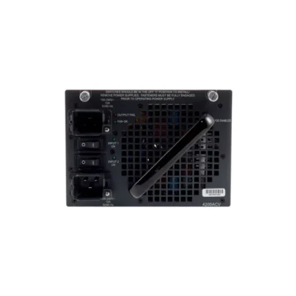 PWR-C45-4200ACV/2, HKShanhai Group Limited Catalyst 4500 Power Supply, 4200W AC Dual Input/Data+PoE