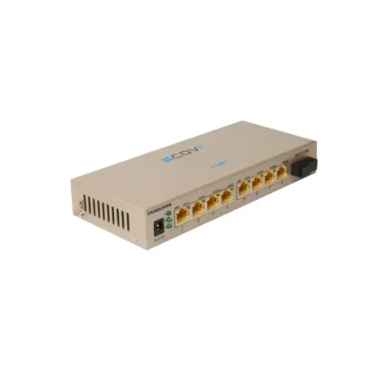 DFE-168SA, D-Link DFE Series Ethernet Converter, 8x10/100Base-TX, 100M single-mode SC, Max 20km