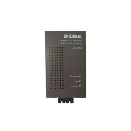 DFE-852, D-Link DFE Series Media Converter, 1x100Base-TX, 1x100Base-FX SC, 15km Distance