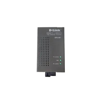 DFE-861/A, D-Link DFE-861 Series Photoelectric Converter, 1x10/100Base-TX, 1x100Base-FX, 20km Max Distance