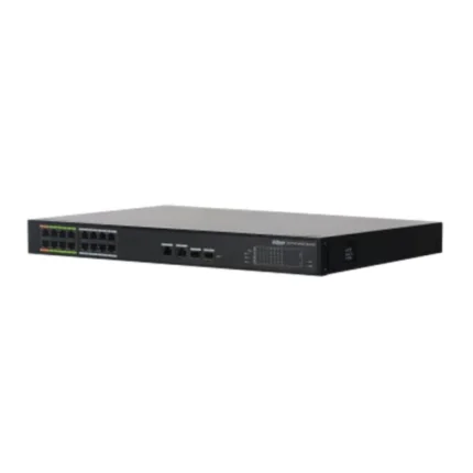 LR2218-16ET-240, Dahua LR2218 Series Switch, 16xPoE Ports/8xePoE Ports/240W PoE Power