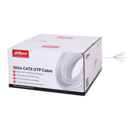 PFM920I-6UN-C/U, Dahua PFM920I Series Cable, 305m UTP CAT6/CPR E/UL CM/No Shield