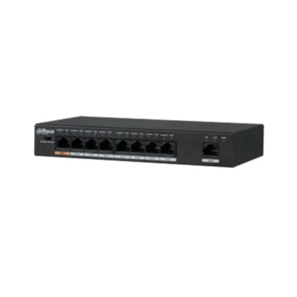 PFS3009-8ET-96, Dahua PFS3000 Switch, 8xPoE ports/Unmanaged/PoE support