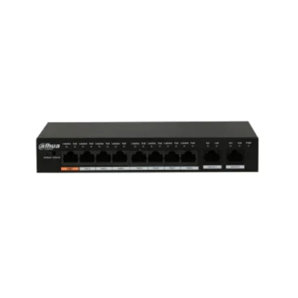 PFS3010-8ET-96, Dahua PFS3010 Series Switch, 8x10/100M PoE/Unmanaged/PoE Output