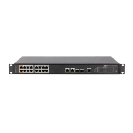PFS4218-16ET-240, Dahua PFS4218 Series Switch, 16xPoE Ports/240W PoE Power/Unmanaged