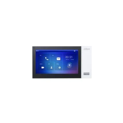 VTH2421FW-P, Dahua VTH Series Indoor Monitor, 7" Touch Screen/1080P Video/White