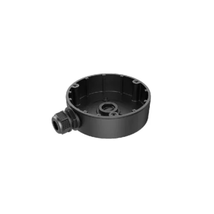 DS-1280ZJ-DM8(Black), Hikvision DS-1280ZJ Series Junction Box, Aluminum alloy, Black color, For Dome Camera