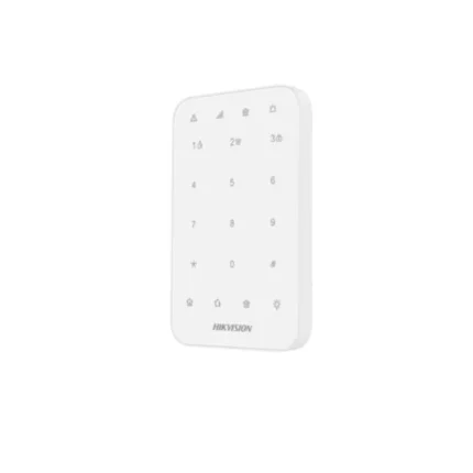 DS-PK1-E-WE, Hikvision DS-PK1 Series Wireless LED Keypad, 868MHz, LED display, Tamper protection