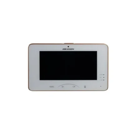 DS-KH8301-WT, Hikvision Video Intercom Indoor Station, 7" Touch Screen/Indoor Use/Wi-Fi Supported