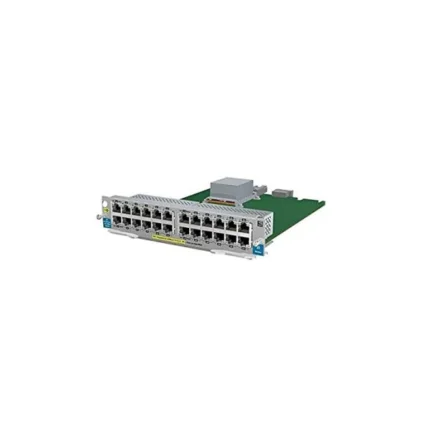 J9547A, HKShanhai Group Limited 24-port 10/100 PoE+ Module, 24 x 10/100 PoE+, zl v2, No Fan