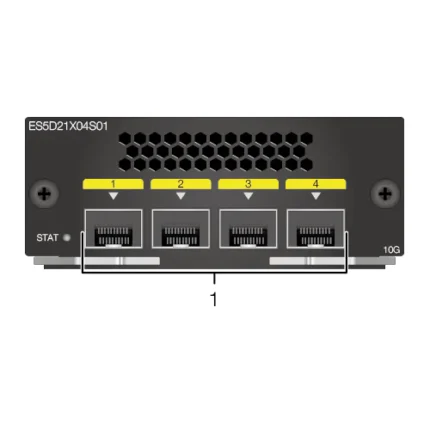 ES5D21X04S01, HKShanhai Group Limited S5720HI Switch Interface Card, 4x10GE SFP+/SFP+ Module/For S5720HI