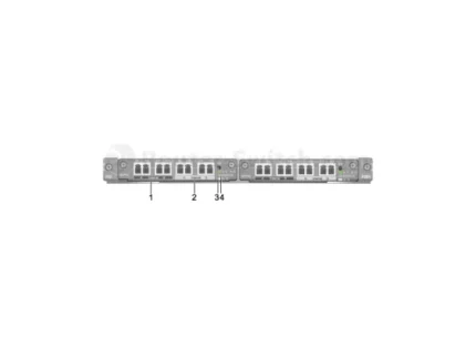 FIC-2LINE-M-BYPASS, HKShanhai Group Limited FIC Series, Bypass Protect Card, 2xLC/UPC Multimode, Optical Interface, Bypass Protection