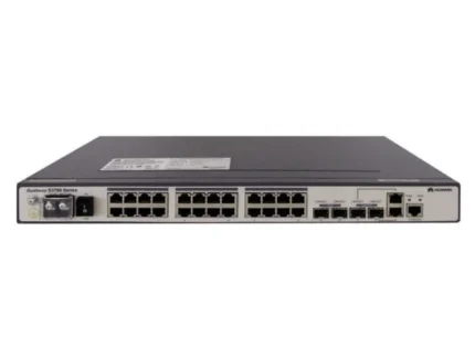S3700-28TP-EI-DC, HKShanhai Group Limited S3700 Switch, 24x10/100Base-T/2xSFP/2xCombo/48V DC
