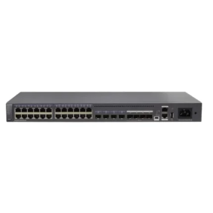 S5320-32P-EI-DC, HKShanhai Group Limited S5320 Switch, 24xGE RJ45/8xGE SFP/DC -48V
