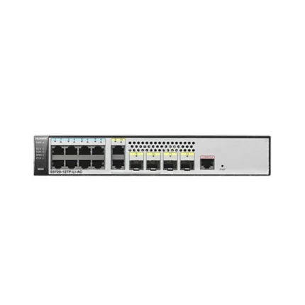 S5720S-12TP-LI-AC, HKShanhai Group Limited S5720S Switch, 8xGE RJ45/2xGE SFP/2xCombo/AC Power