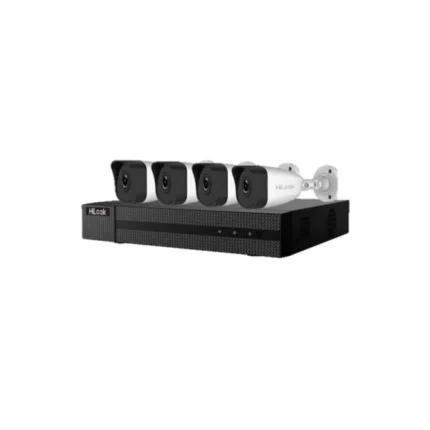 IK-4142BH-MH/P, Hikvision HiLook IP Camera Kit, 2MP Resolution/PoE Power/Bullet Type