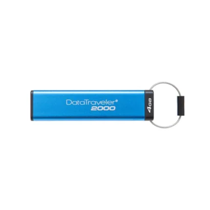 DT2000, Kingston DT2000 USB Encrypted Flash Drive, Alphanumeric keypad/XTS-AES 256-bit/FIPS 140-2 L3