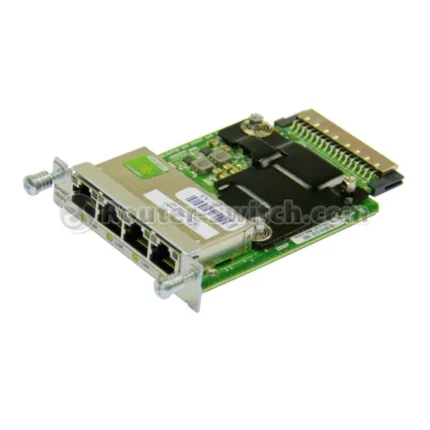 EHWIC-4ESG, HKShanhai Group Limited Switch Module, 4xGE ports/Router slot/Gigabit Ethernet