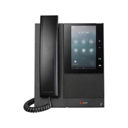 CCX500, Polycom CCX500 Desk Phone, Color Touch Screen/Business Media/Mid-range