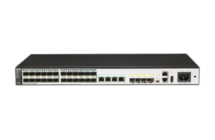 S5720-32X-EI-24S-DC, HKShanhai Group Limited S5720 Series Switch, 24xGig SFP/4xGE/4x10GE SFP+/DC -48V