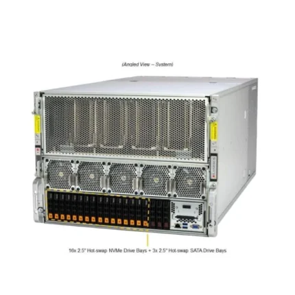 SYS-821GE-TNHR, HKShanhai Group Limited SYS-821GE Series, GPU Server, 2x8468/32x64G DDR5/4x3.8TB NVMe/8xH100