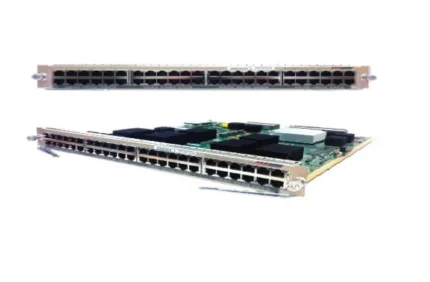 C6800-48P-TX, HKShanhai Group Limited C6800 Switch Line Card, 48xGE RJ-45/DFC4 Daughter Card